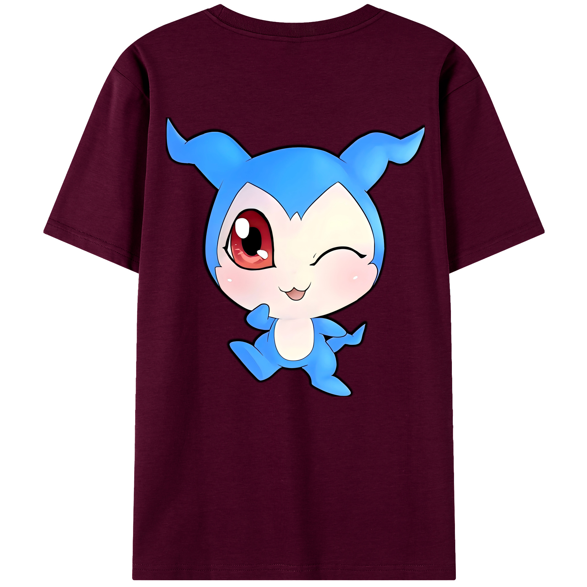 （画像用） Digimon デジタルモンスター/デジモン レディース半袖Tシャツ(バックプリント)